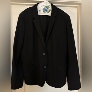 Ann Taylor Classic Black Blazer - size 16